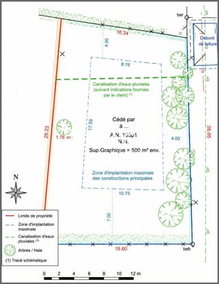  Terrain à vendre 500 m²