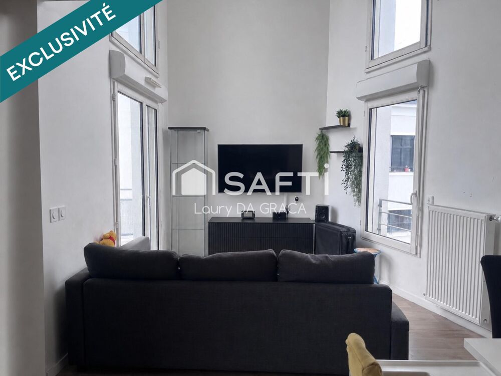Vente Appartement Duplex familial avec parking secteur Moulin neuf Stains