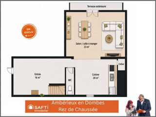  Maison à vendre 3 pièces 103 m²