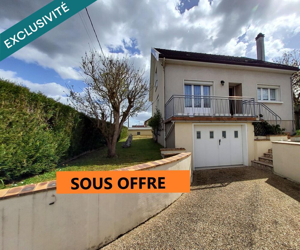 Pavillon 3 chambres, sous-sol + garage de 40m²