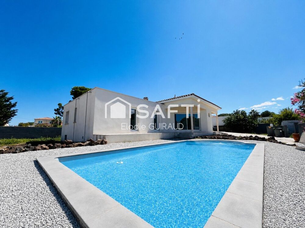 Vente Maison VILLA T4 GRAU D'AGDE SUR TERRAIN 803m2 Le grau d'agde