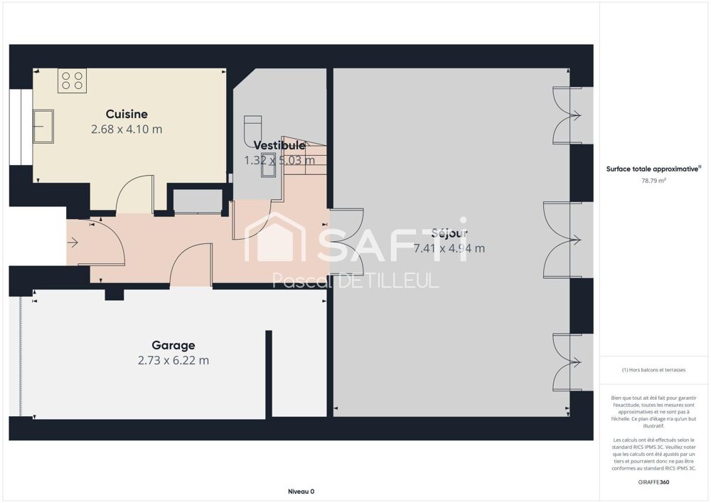 Vente Maison GARCHES – Petit-Garches Maison 7 pièces 5 chambres 211m2 utiles Garches