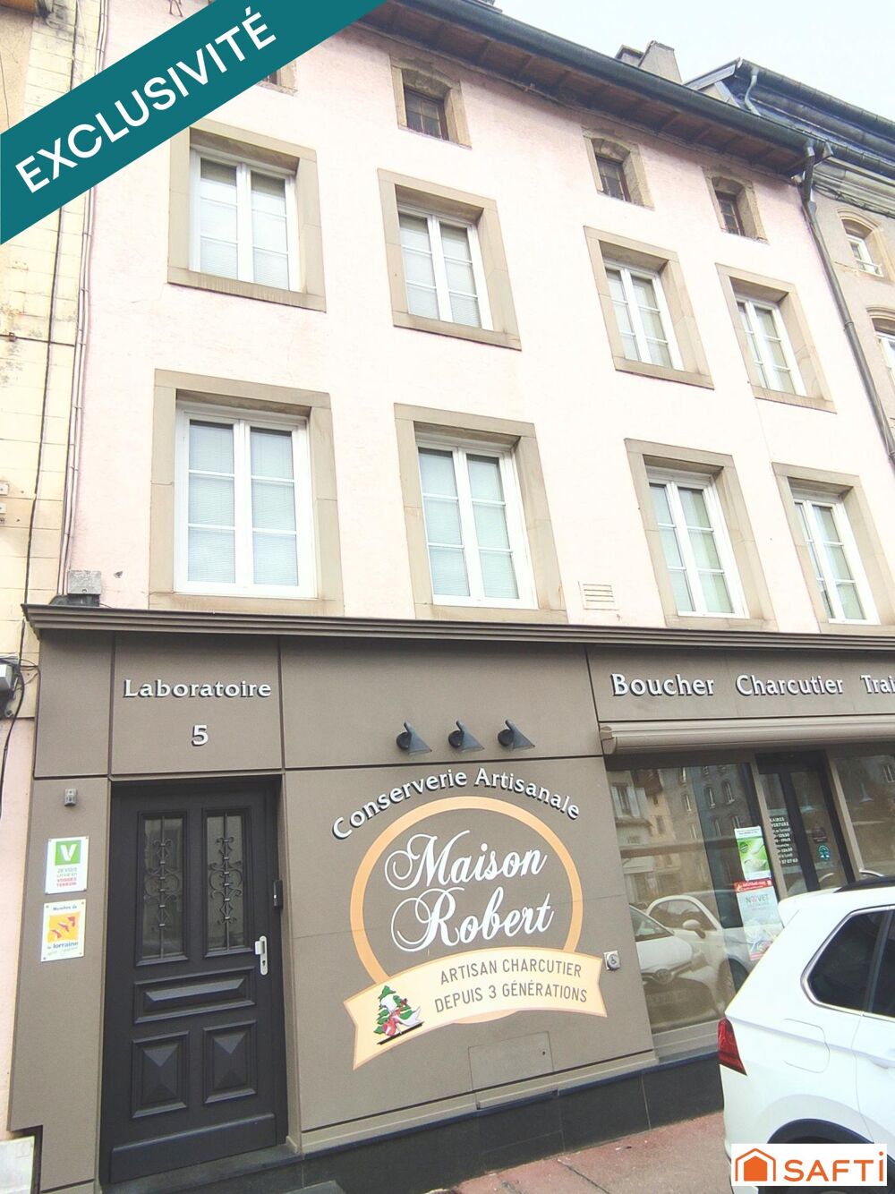   Fonds de commerce de boucherie, charcuterie, traiteur, conserverie artisanale avec Agrément CEE 