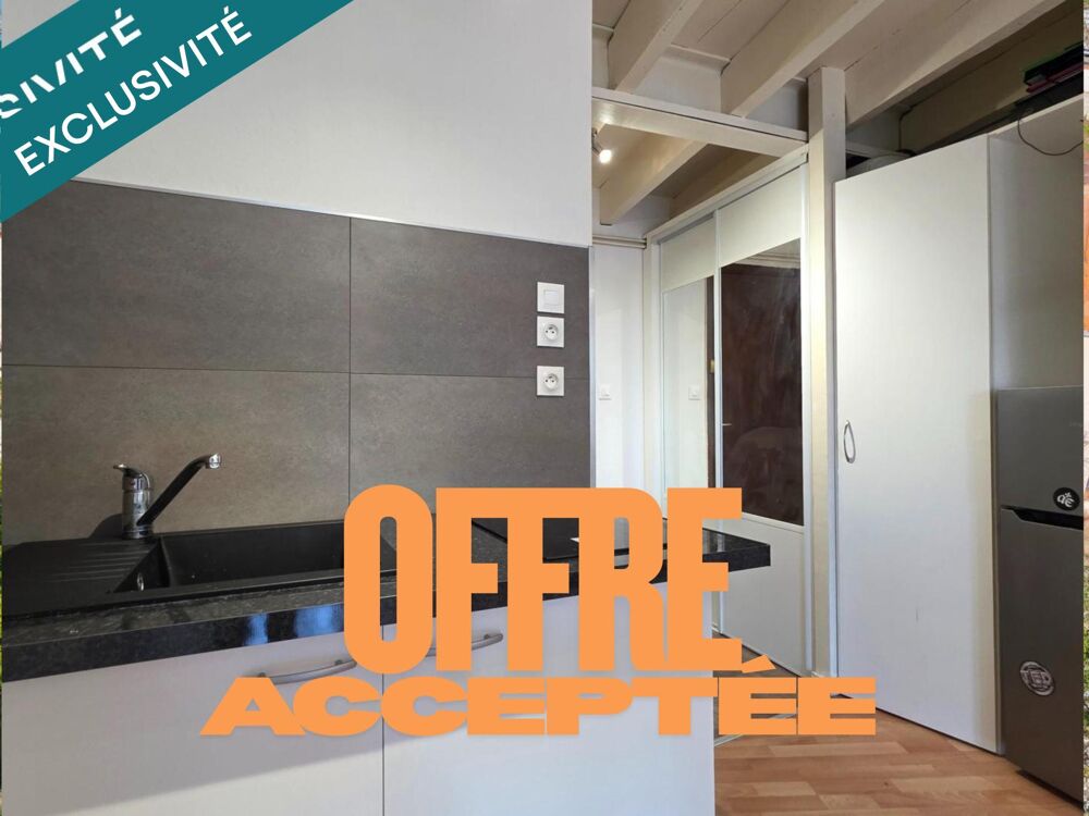 Vente Appartement Studio de 27 mètres carrés, proximité Médiathèque Toulouse