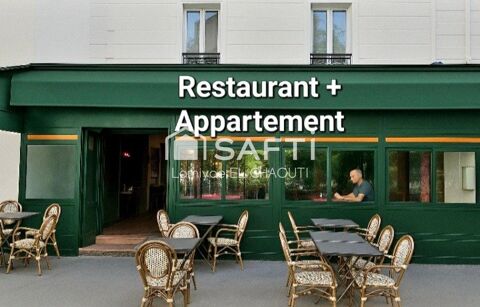 Restaurant avec TERRASSE permanente et APPARTEMENT 355000 75011 Paris 11e arrondissement