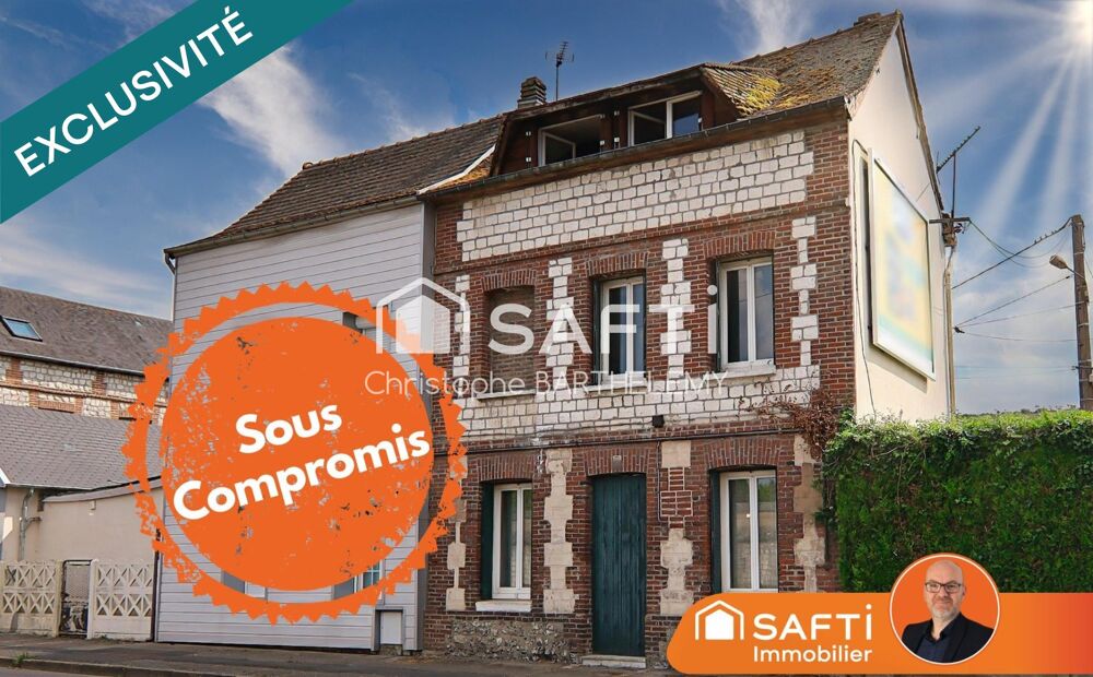 Vente Maison MAISON DE VILLE SAINT PIERRE LES ELBEUF AVEC PETIT JARDIN 3 CHAMBRES ET 1 BUREAU Saint-pierre-les-elbeuf