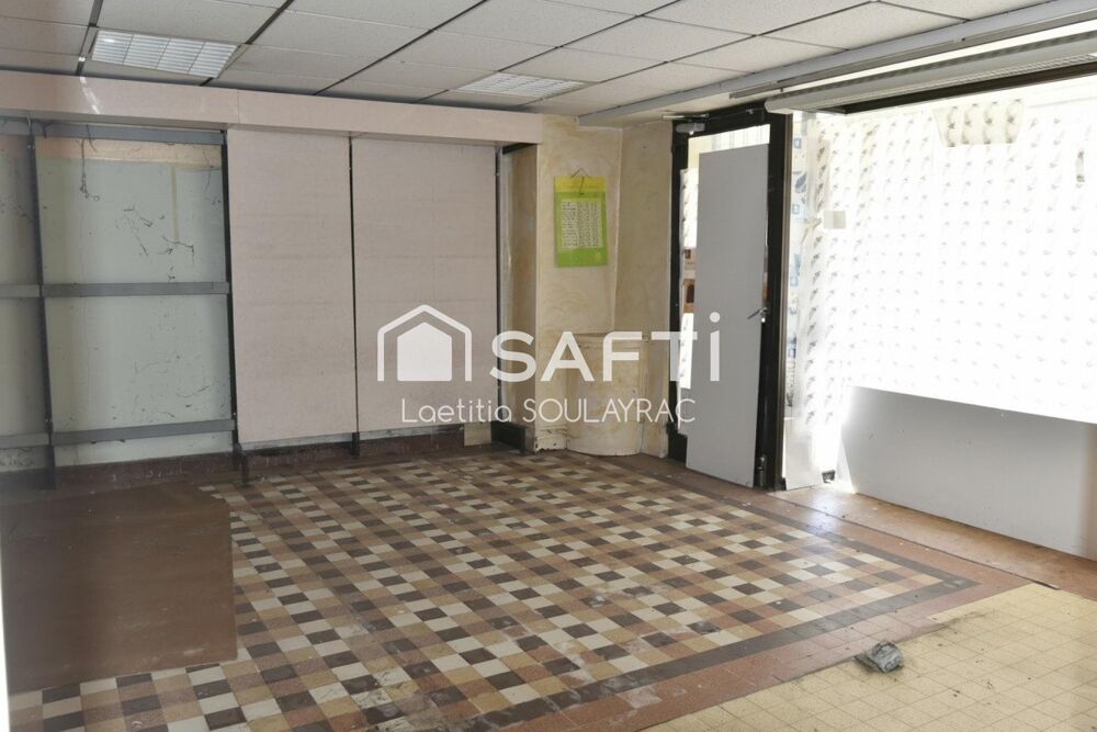   Local commercial de 63 m² au total avec fort potentiel - Castres centre 