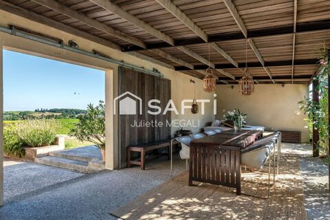   Grange d'exception r�nov�e avec vue panoramique, au c�ur de l'Entre-deux-Mers Maison - 6 pi�ce(s) - 450 m�