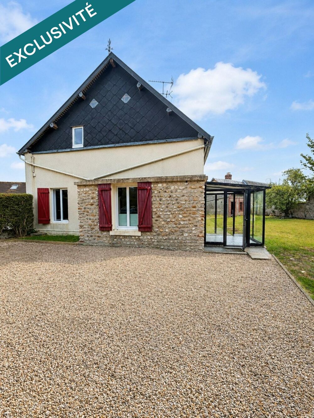 Maison familiale sans vis-à-vis au Vieil-Évreux