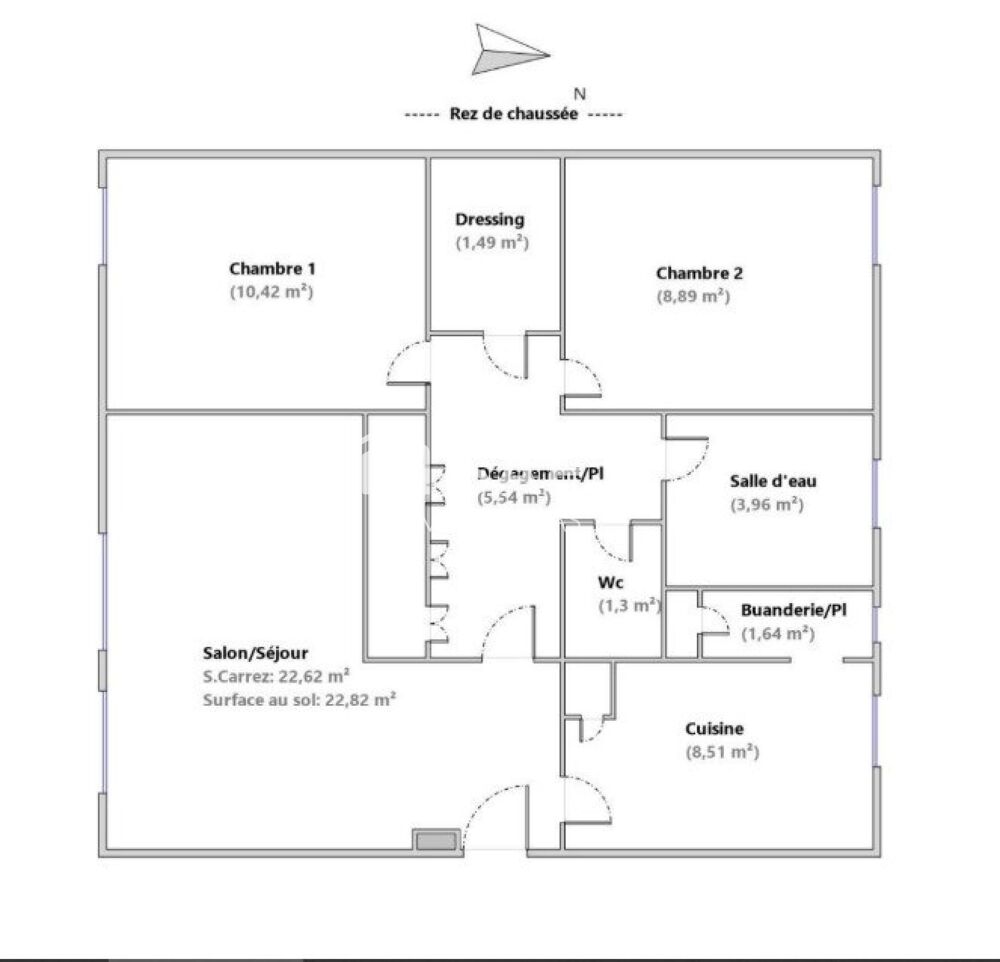 Vente Appartement appartement T3 traversant Toulouse