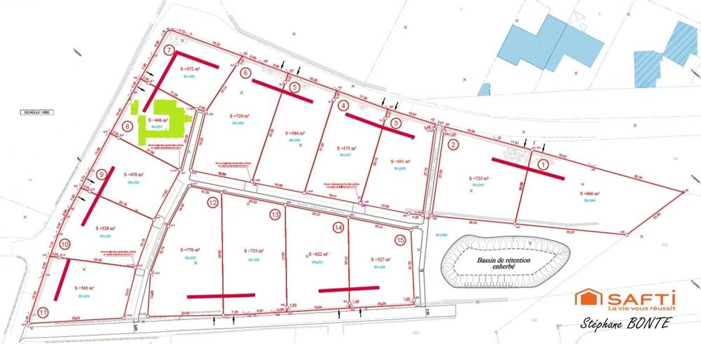 Vente Terrain Terrain de 446 m² viabilisée (lot 8) – Le Puy Le puy-en-velay