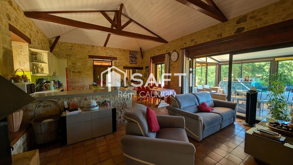 Vente Maison Magnifique Longère en Pierre avec Pigeonnier et Piscine – Un Havre de Paix. Les arques