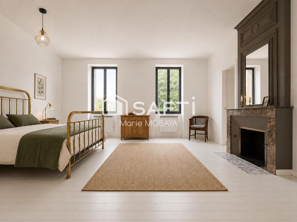 Vente Maison Maison girondine en pierre 6 pièces - 175 m² Berson