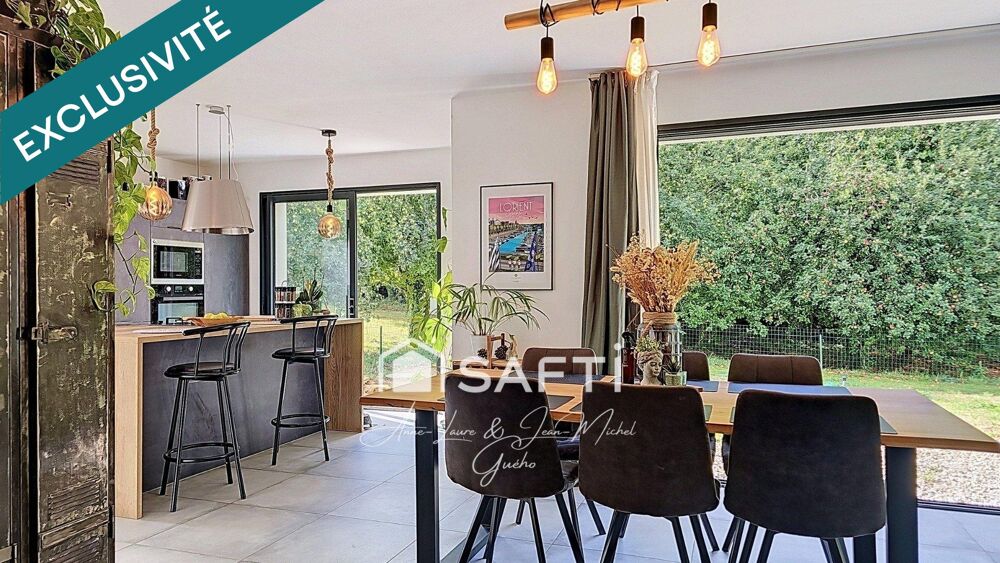 Vente Maison PLUVIGNER - CONTEMPORAINE DE 2023 – 4 CHAMBRES – CALME & VIE DE PLAIN-PIED Pluvigner