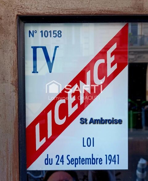 BRASSERIE en ANGLE avec TERRASSE et LICENCE IV 595000 75011 Paris 11e arrondissement