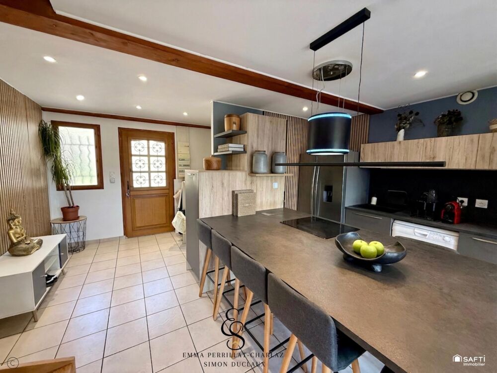 Vente Appartement Charmant duplex avec garage, terrasse et terrain Chanas