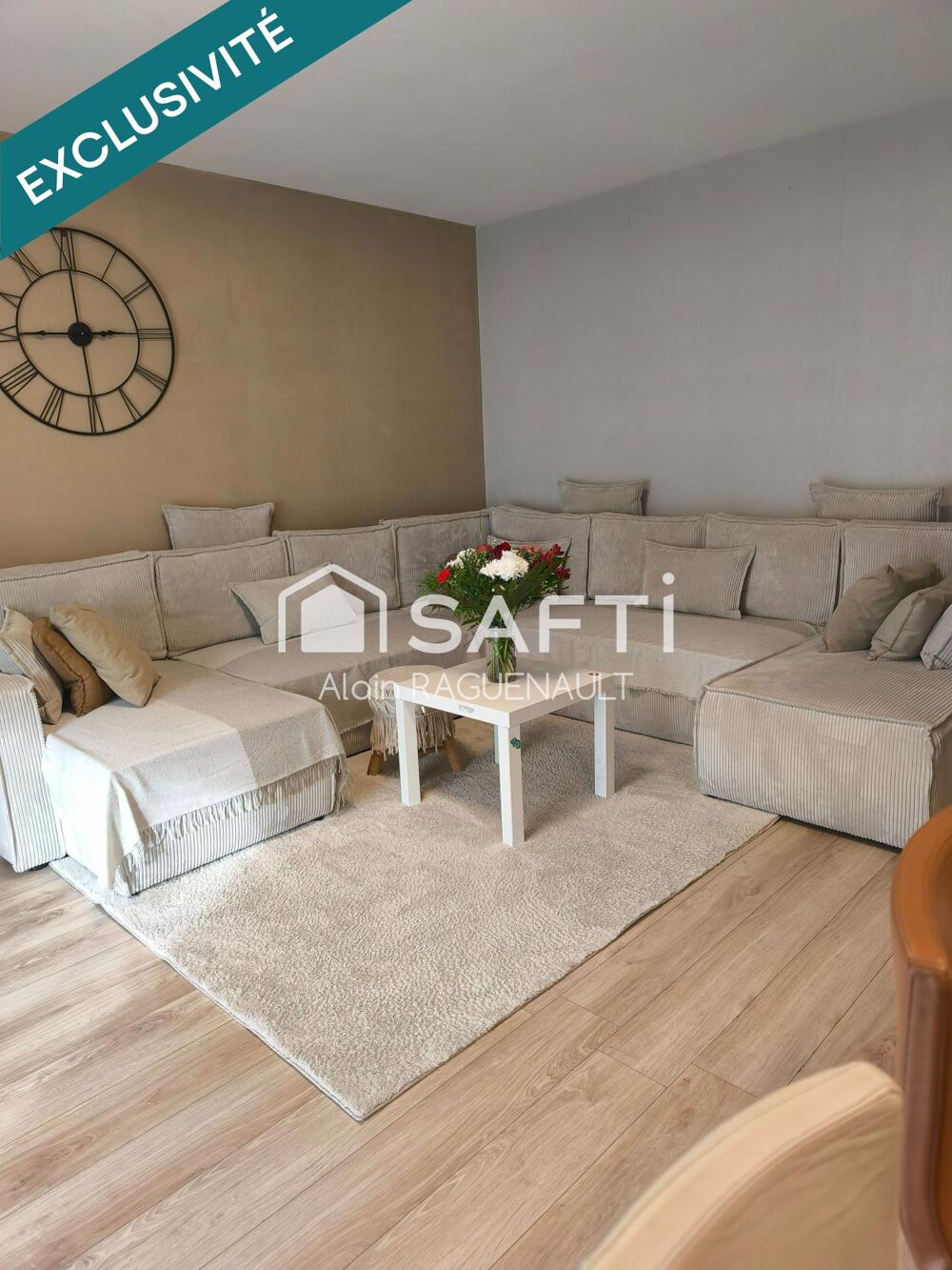 Appartement RDC T4 dans une Résidence " Jardin " avec ses allées privées et conviviales