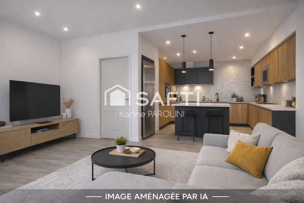 Maison de village 97 m², centre Vinay