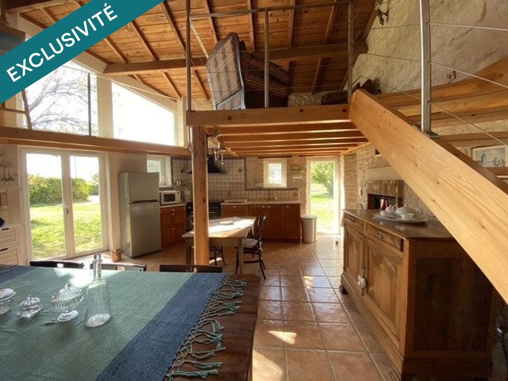 Alliez qualité de vie et rentabilité avec ce gîte spacieux à la campagne.