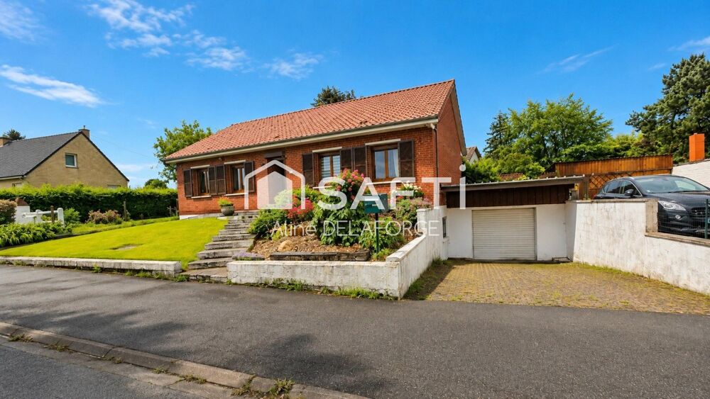 Plain-pied 3 chambres avec sous-sol sur 770 m²  Savy-Berlette  218 000 €