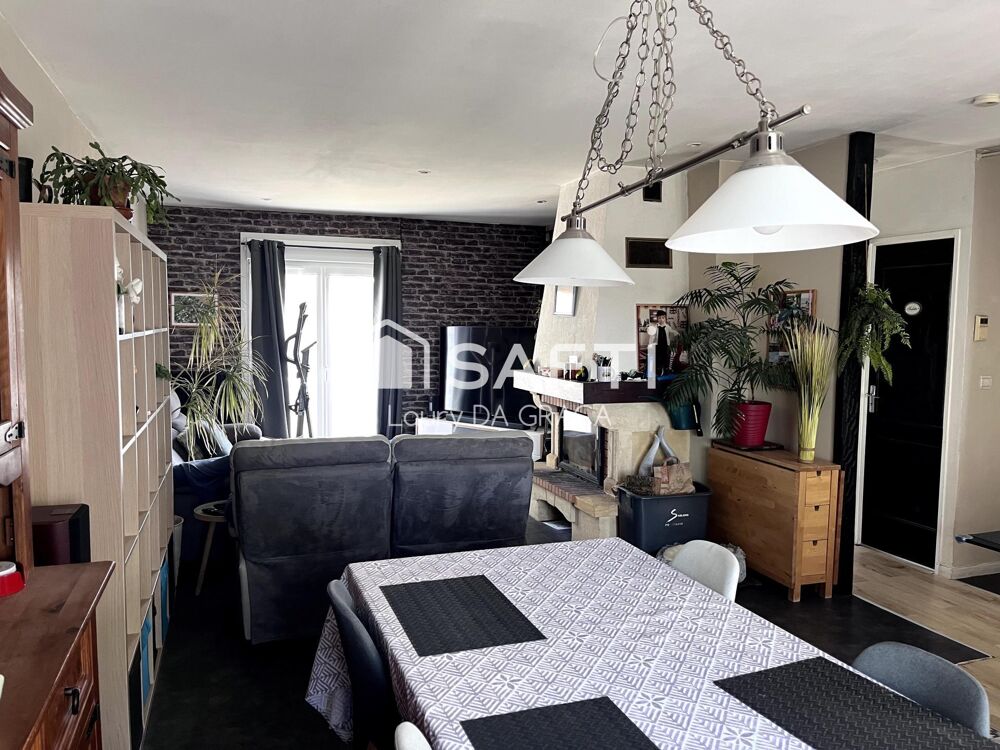 Maison de plain-pied avec sous-sol total 72m2