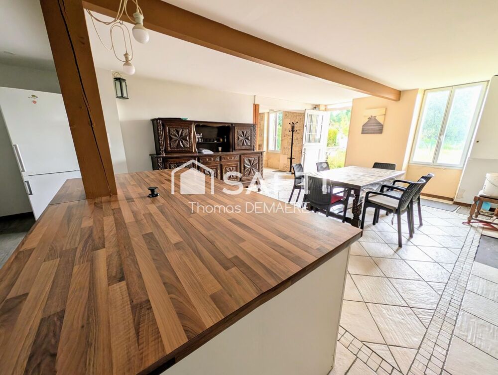 Maison rénovée 5 chambres avec vue campagne