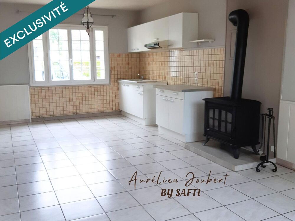 Maison de 110 m² avec grand entrepôt, vendue louée