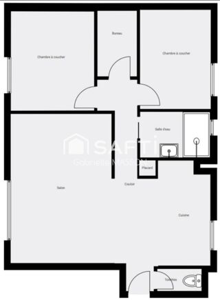  Appartement � vendre 3 pi�ces 68 m�