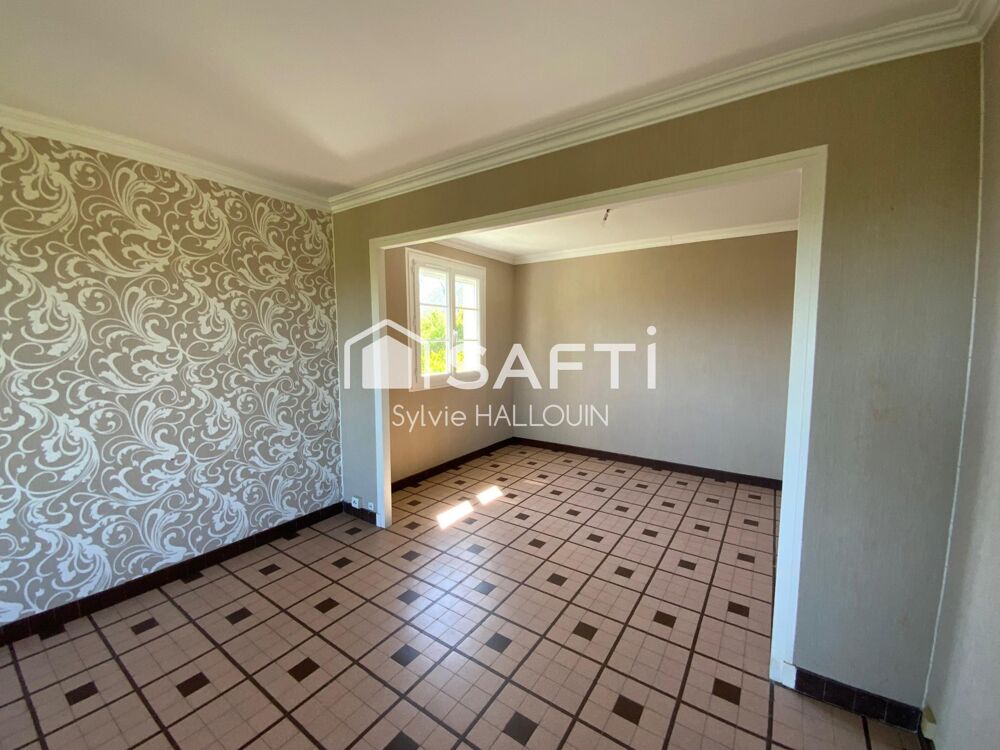 Pavillon 80m2 ss sol 3 chambres, jardin