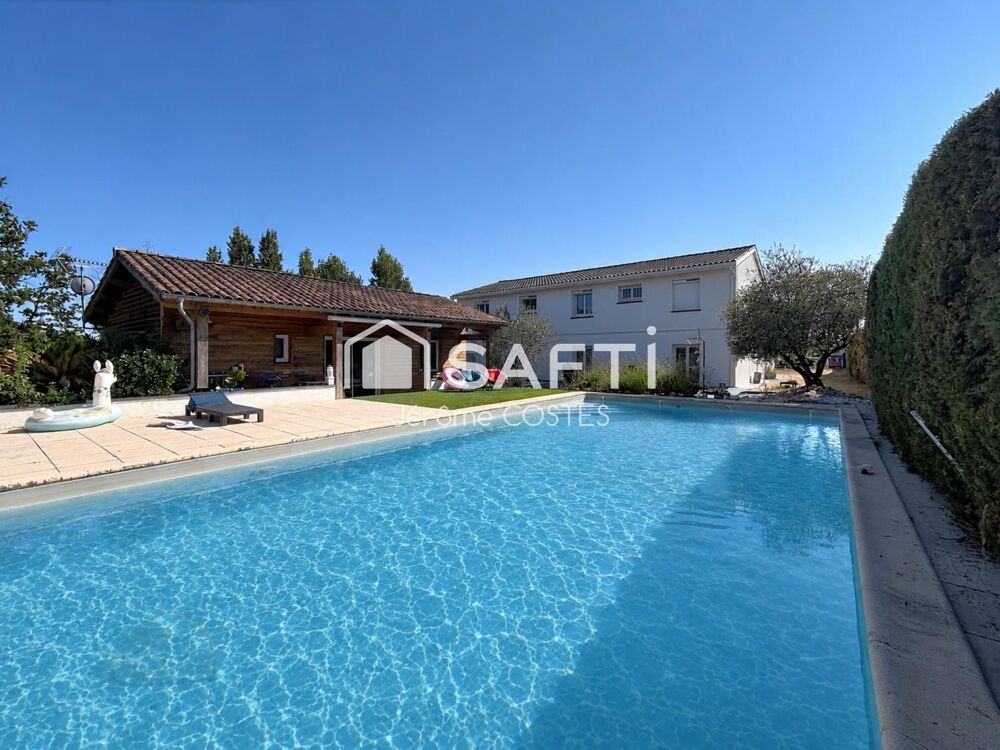 Maison familiale de 170 m2 piscine et pool house