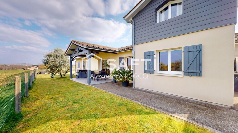 Charmante maison familiale avec de beaux volumes.
