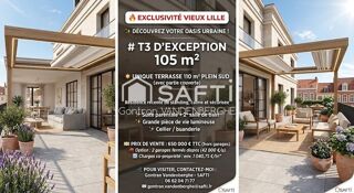  Appartement à vendre 4 pièces 105 m²