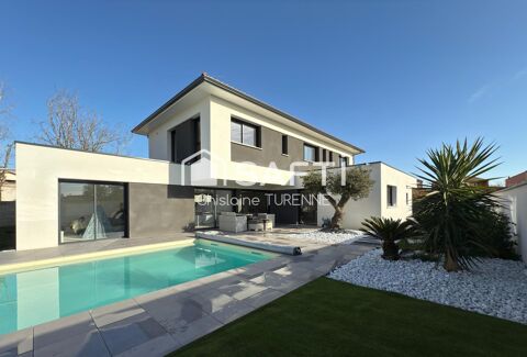   Lumineuse contemporaine 220m2 avec piscine Maison - 6 pice(s) - 220 m