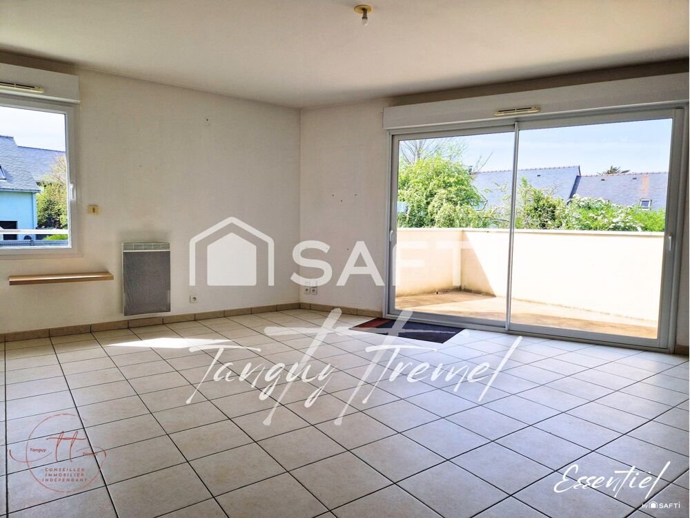 Vente Appartement T3 Lomener – Terrasse – Garage – Parking Ploemeur