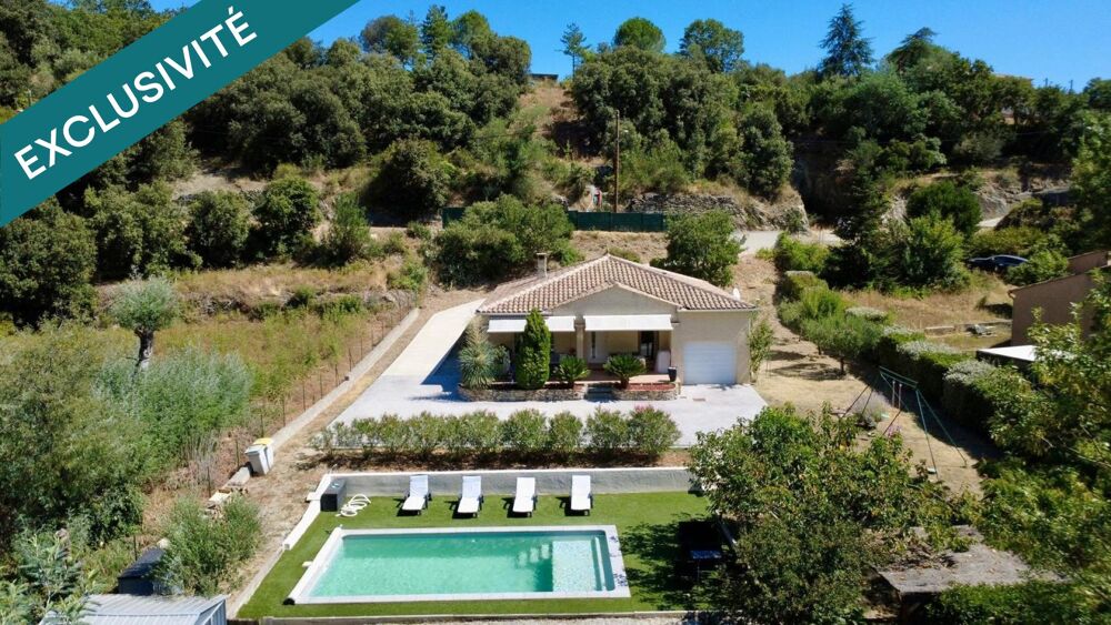 Vente Maison Magnifique Villa de plain pied 4 chambres avec piscine au calme à St Nazaire de Ladarez Saint-nazaire-de-ladarez