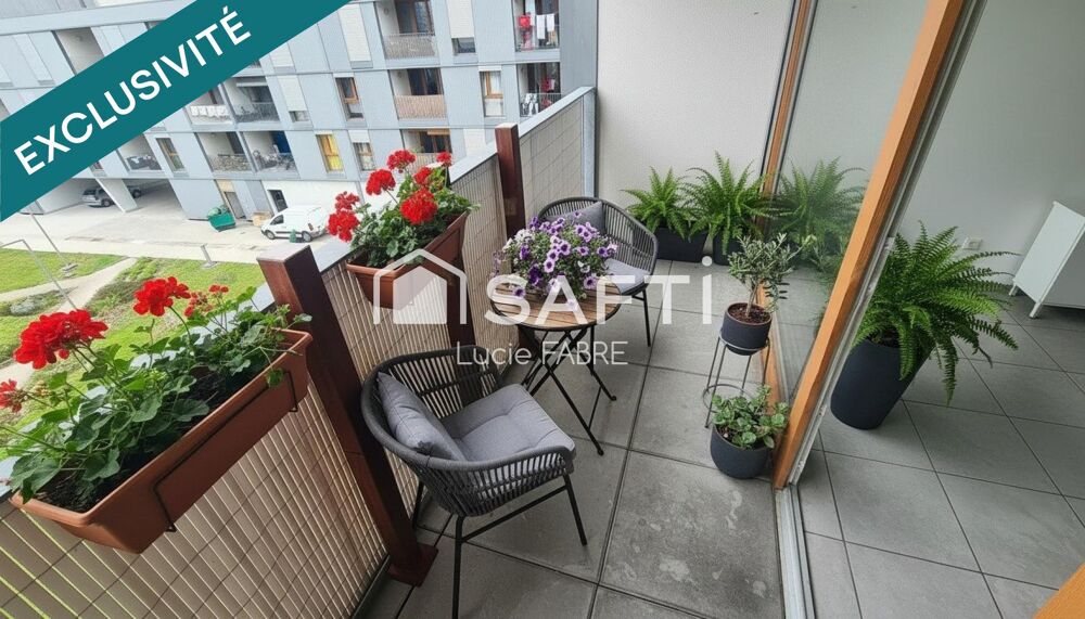 T1 vendu loué 27 m² + parking, Beauzelle