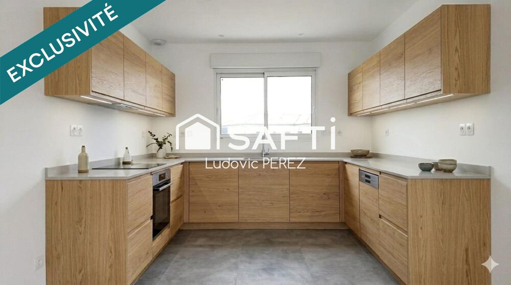 Vente Maison BRESSOLS (82710) – Maison NEUVE 103 m² – DPE A – Garage – Terrain 345 m² Bressols
