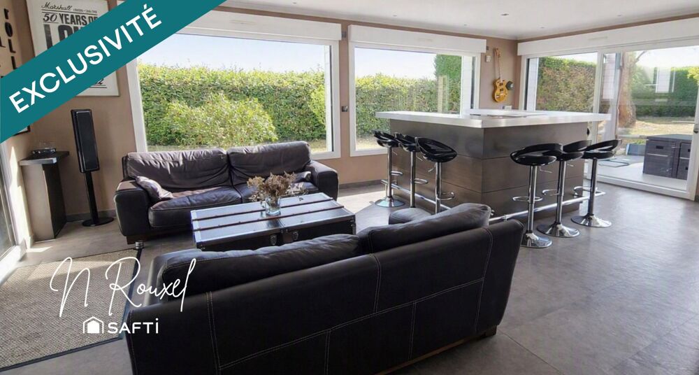 Vente Maison Maison 275 m², 6 chambres, 3 sdb, terrain 1002 m² Periers-sur-le-dan