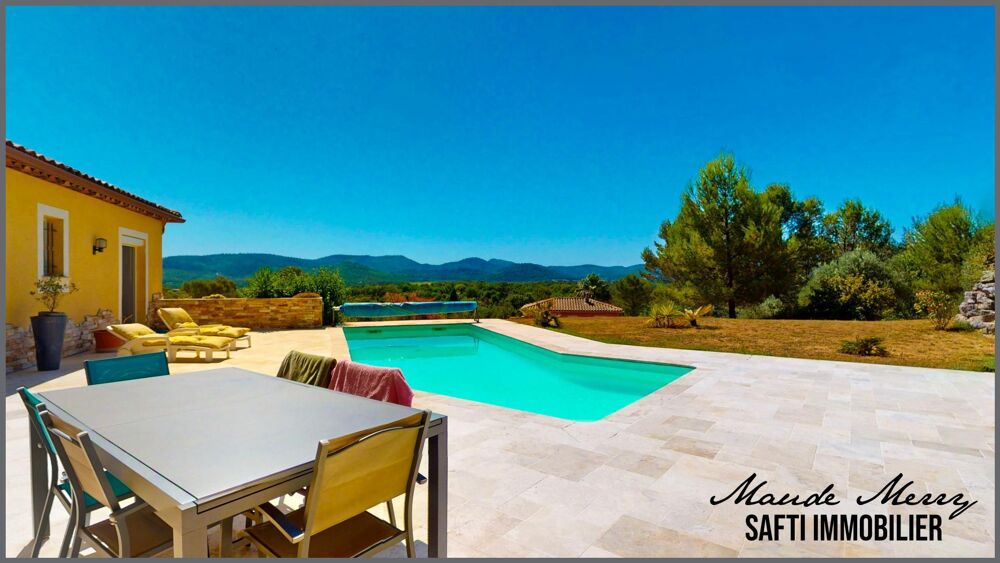 Villa individuelle 168 m2 habitable - 4 chambres dont une suite parentale - 75 m2 de sous-sol - piscine - vue superbe sur les co