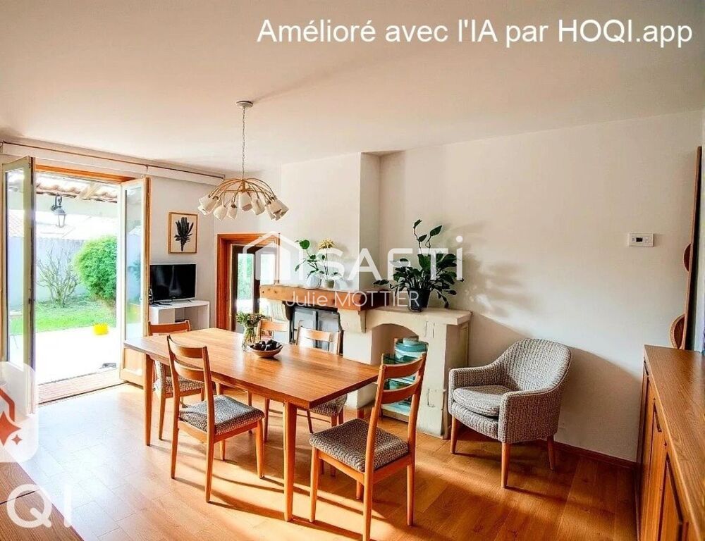 Maison au centre de La Flotte Calme et sans mitoyenneté