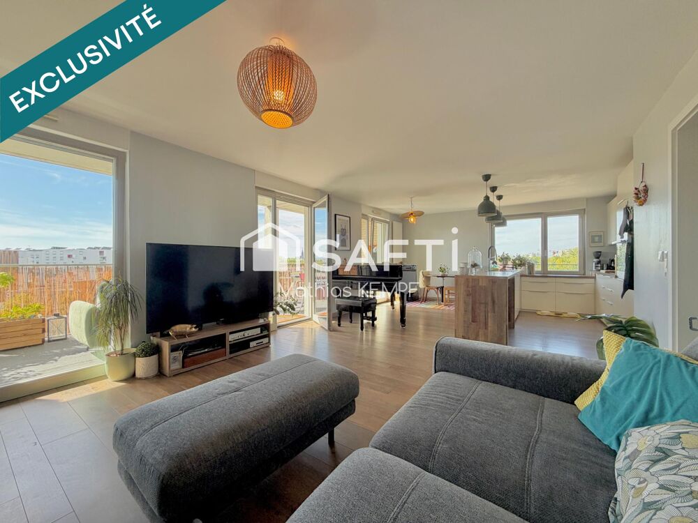 Magnifique 3P - 77m² - 2017 GRAND BALCON - GARAGE