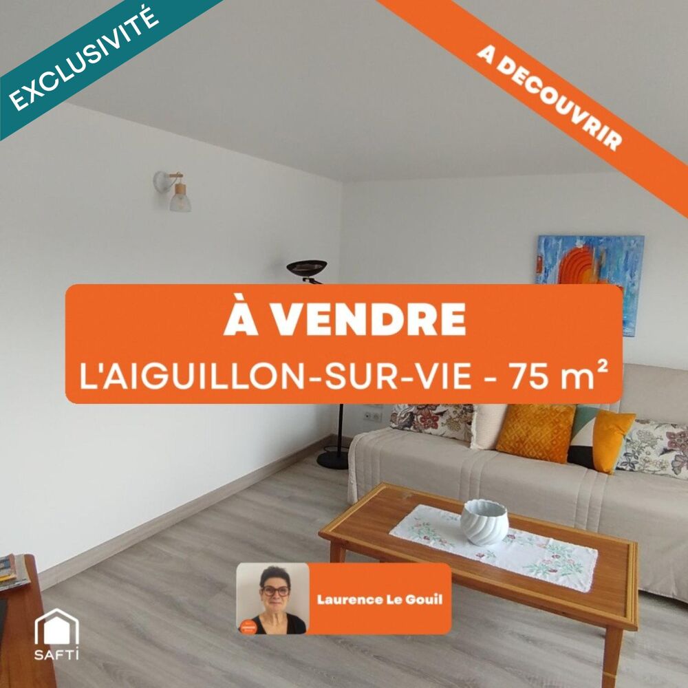 Vente Maison MAISON DE PLAIN PIED AVEC DOUBLE GARAGE DANS QUARTIER CALME L' aiguillon-sur-vie