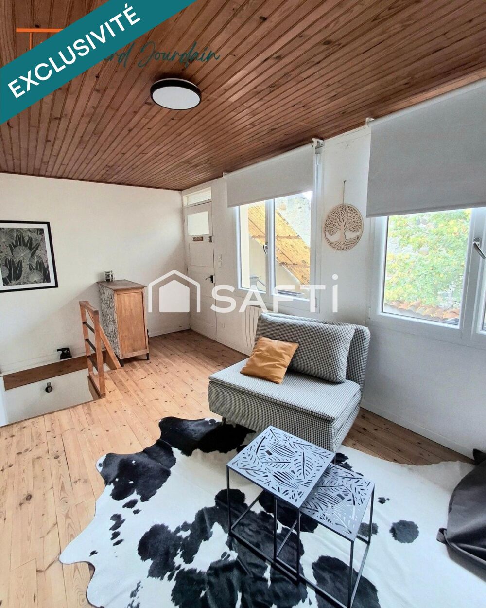Vente Maison Maison rénovée de 63 m² avec cour intérieure et terrain de 213 m² à Retournac Retournac