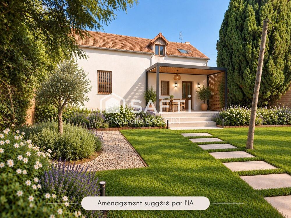 Vente Maison Genouilly, maison en pierre de caractère 101 m2, 3 chambres, jardin , beau potentiel Genouilly