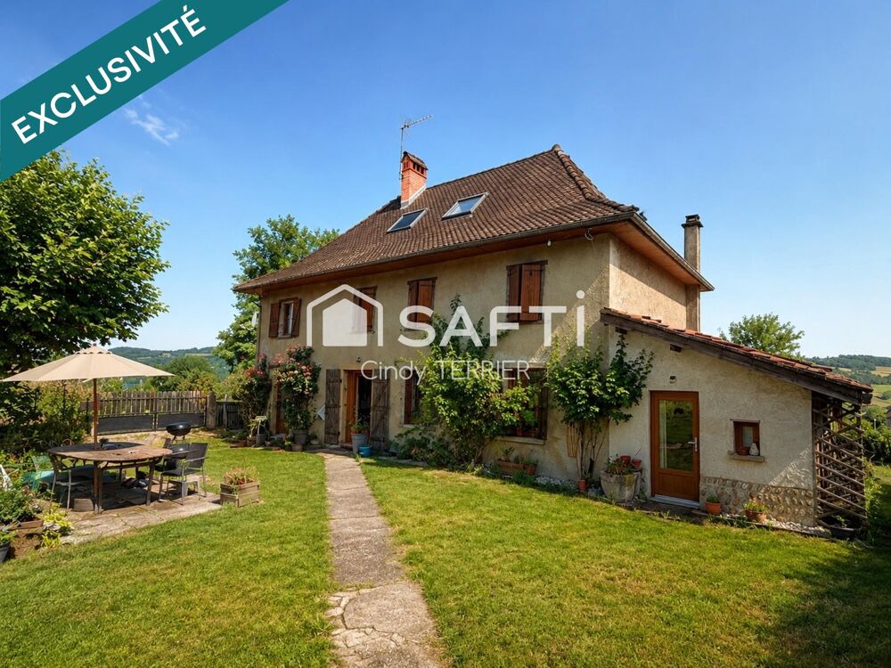 Vente Maison Ancienne ferme de caractère de 1780 avec grange au calme Montferrat