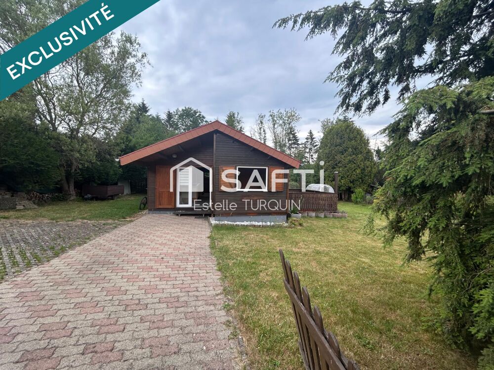 Bien rare à la vente - chalet bois proche étang de Hirbach