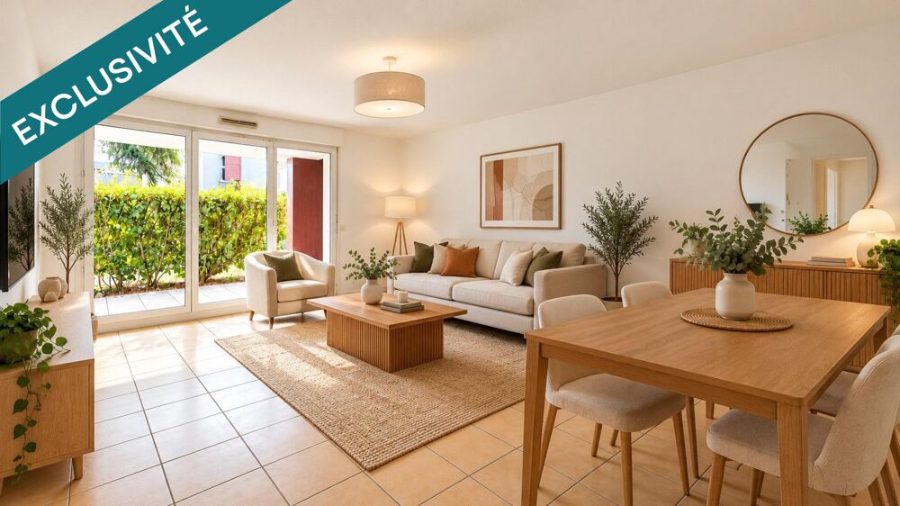 Vente Appartement T3 avec terrasse + piscine + stationnement privatif Cenon