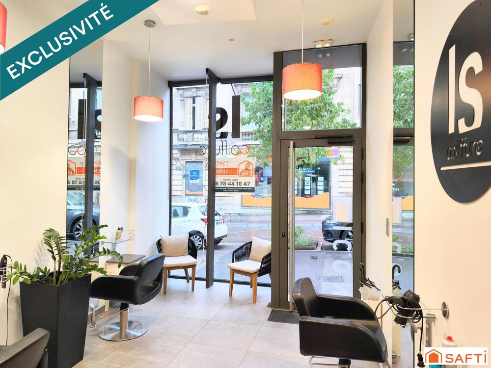   Superbe salon de coiffure mixte dans quartier vivant et commerçant au coeur d'Epinal 