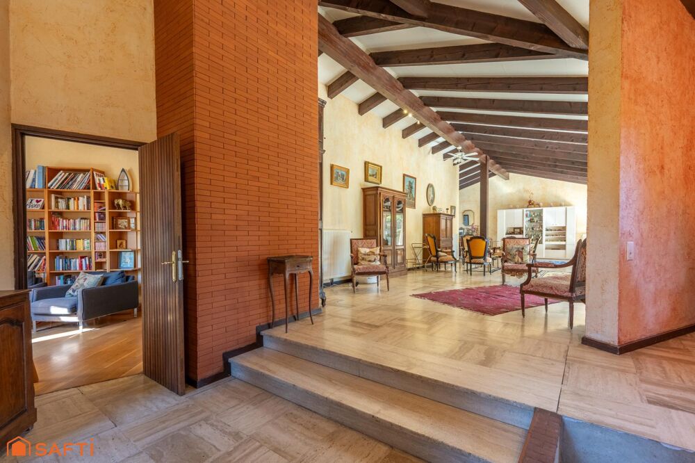 Vente Maison Saint-Orens : 348 m², volumes rares et piscine Saint-orens-de-gameville