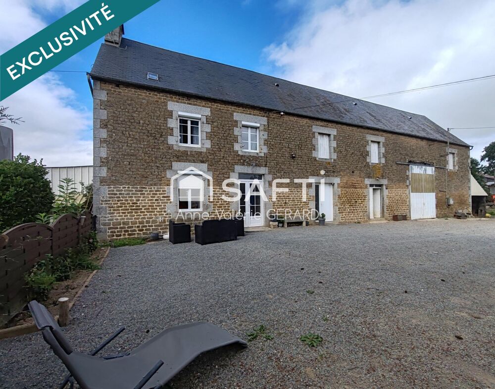 Maison 3 pièces 78 m² · à Fougerolles-du-Plessis · 78 m² · 157 000 €
